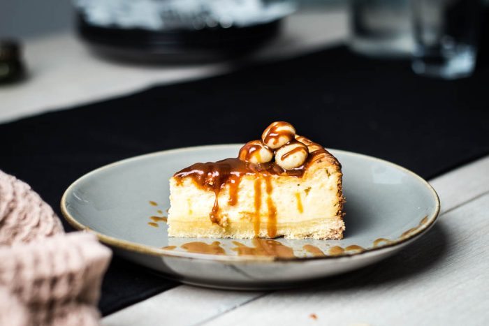 Käsekuchen mit Macadamia
